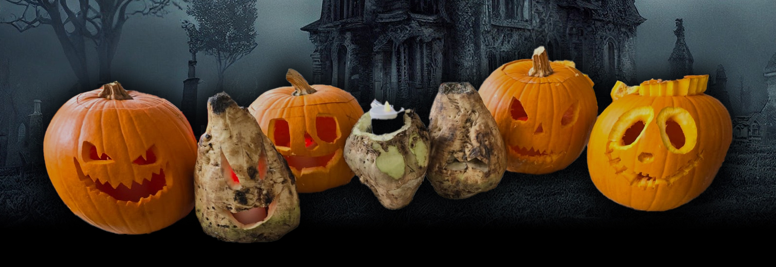 Gelungenes Halloweenprojekt mit der Klasse 6b