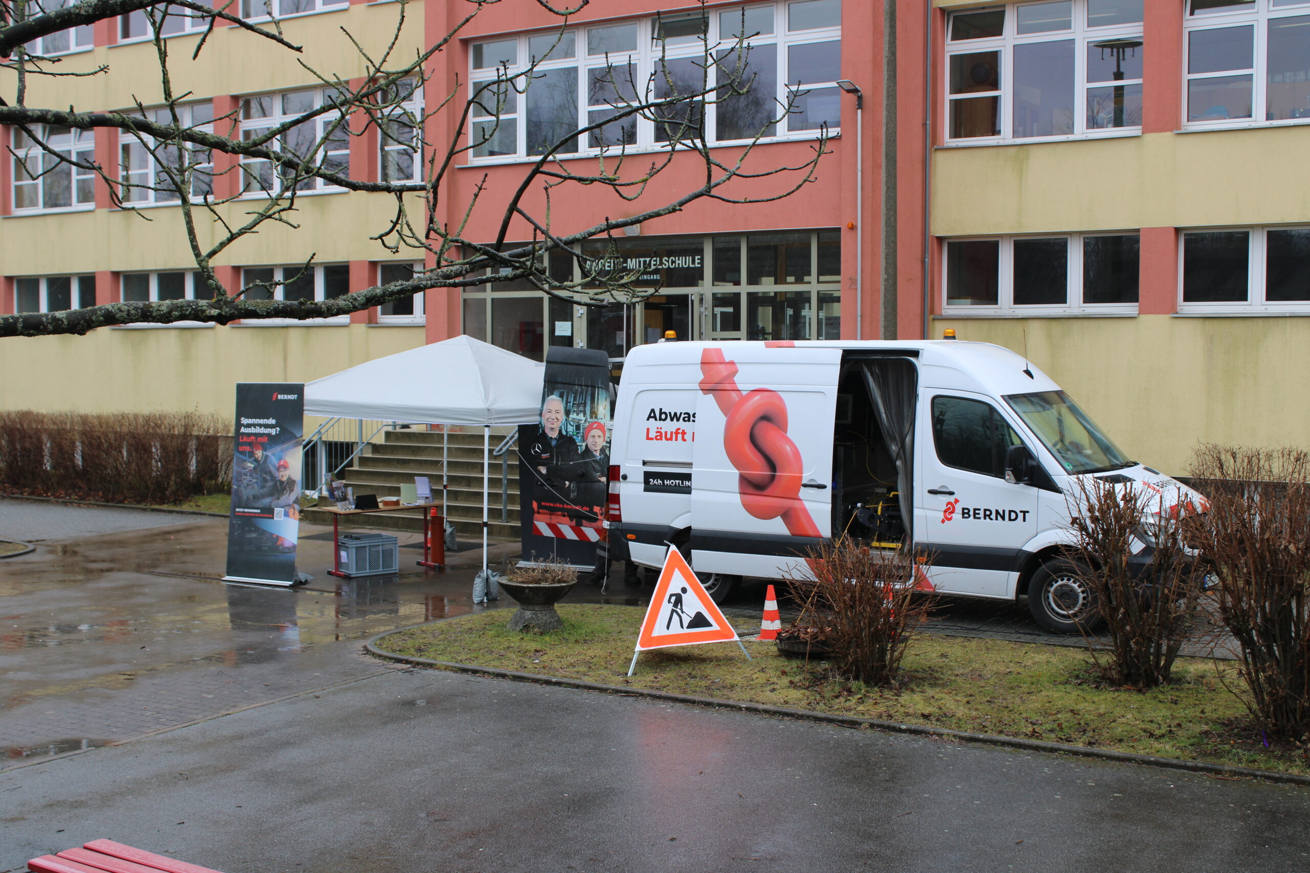 Über 50 regionale und überregionale Unternehmen zu Gast an der Andert-Oberschule